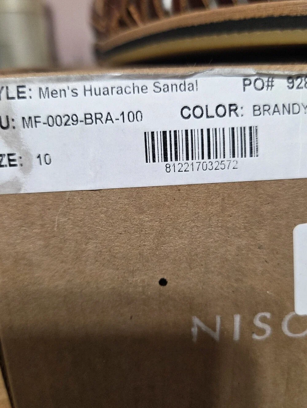 Nisolo Mens Huarache Brandy Sandal New Size 10 Slide On Designer Preppy